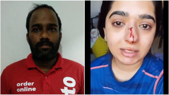 Kamra, the Zomato delivery boy has said that the customer had hit him first with a slipper