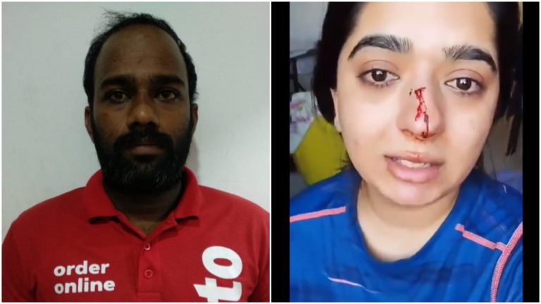 Zomato controversy: Delivery agent says the customer had attacked him with slippers, nose injury was due to her own ring