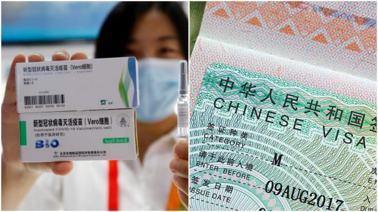 ‘Take Chinese vaccine’: China tells India and 19 other countries for visa