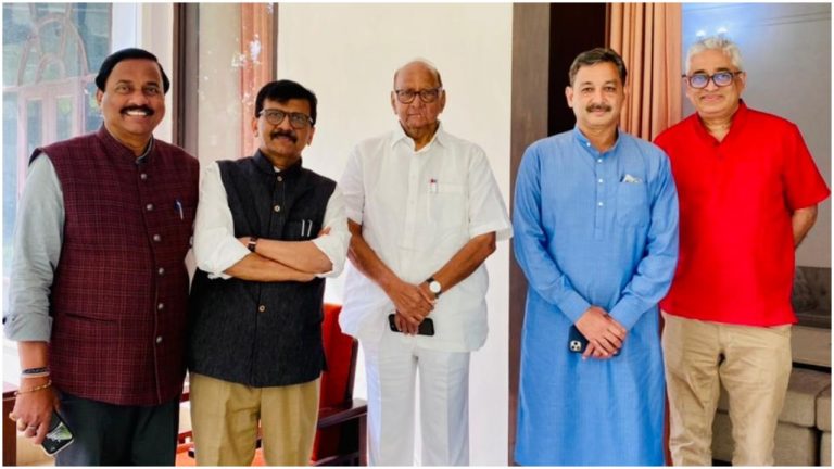 Is Rajdeep Sardesai not ‘honourable’? Netizens question after Sanjay Raut shares photo with news anchor