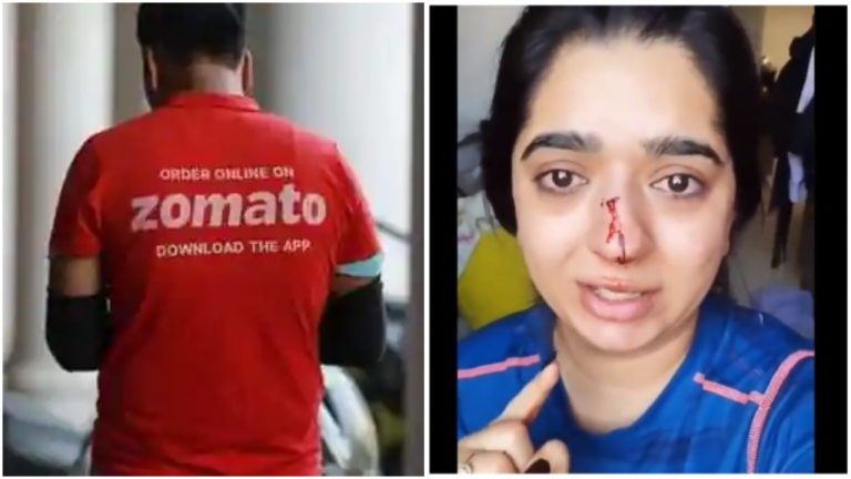 Bengaluru: Zomato delivery boy arrested for assaulting a customer, breaking her nose