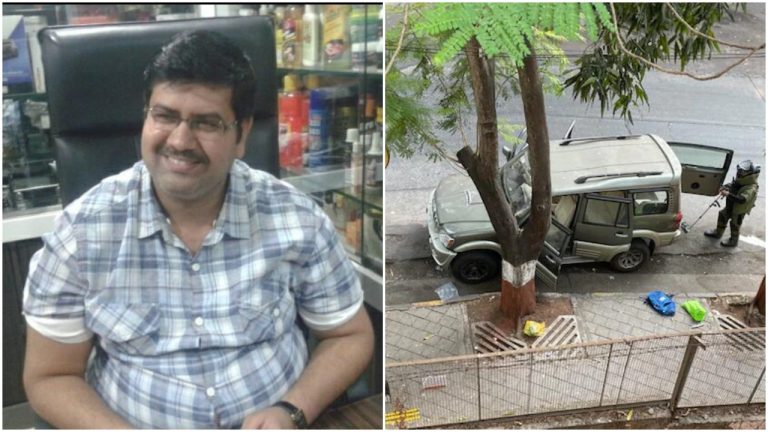 Antilia bomb scare: Police recover handkerchiefs tied to Mansukh Hiren’s mouth, his wife says he met Mumbai Police officer hours before death