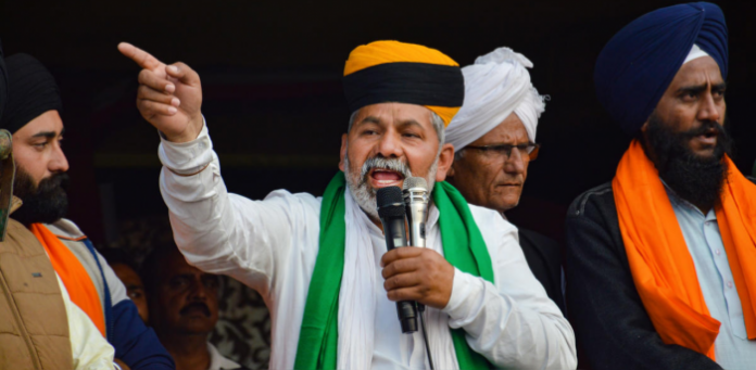 Rakesh Tikait claims BJP organised lynching of Arun Narang