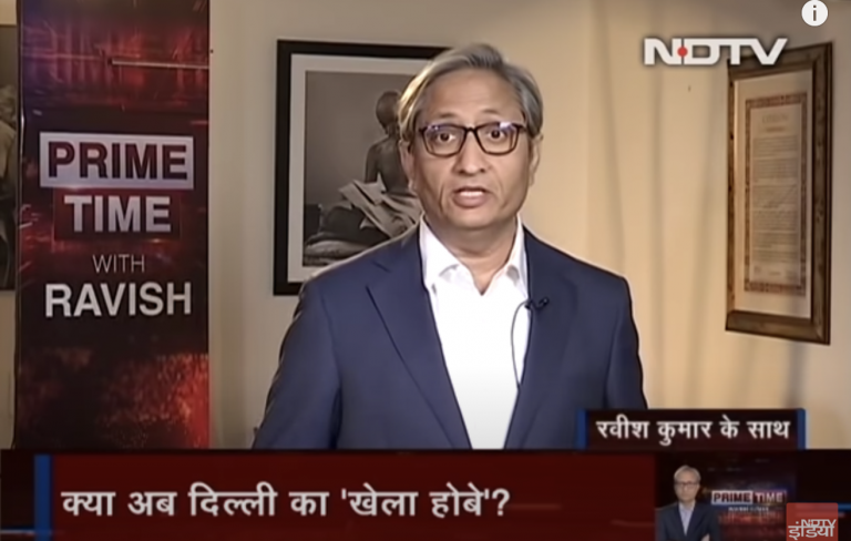 ‘Delhi, Delhi, Billi, Billi’: NDTV’s Ravish Kumar has an extended meltdown as AAP displays its soft-Hindutva politics
