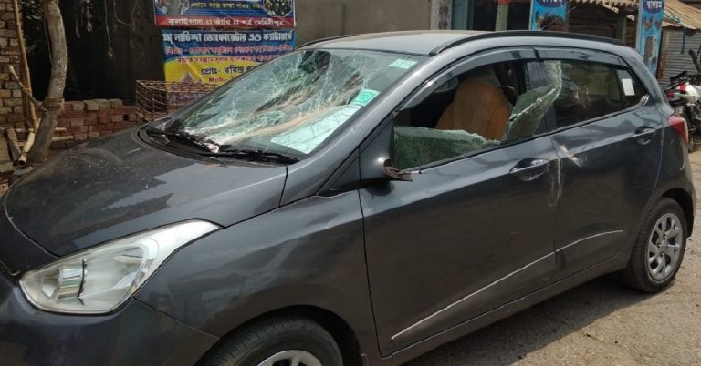 Bengal: Suvendu Adhikari’s brother Somendu’s car attacked, driver assaulted, TMC’s Ram Govind Das accused of leading attack