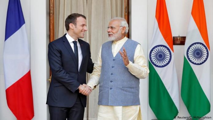 French President shares a message of solidarity with Indians in Hindi