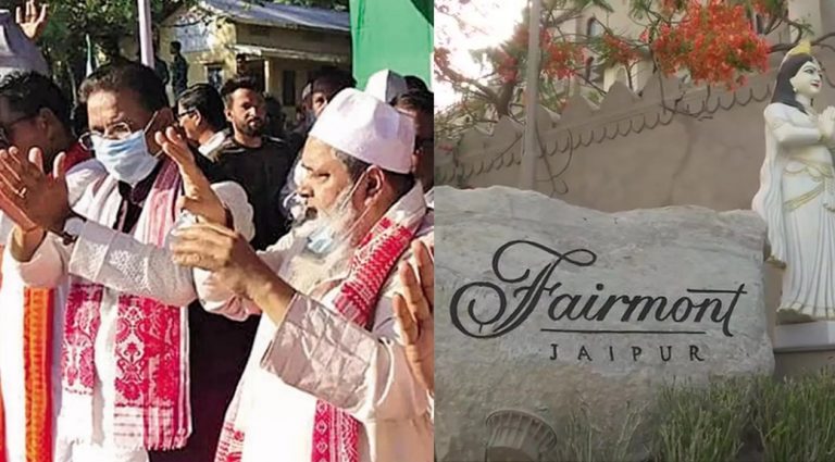 Assam: Fearing poaching by BJP, Congress-led alliance starts shifting candidates to Rajasthan, 20 AIUDF candidates reach Jaipur hotel