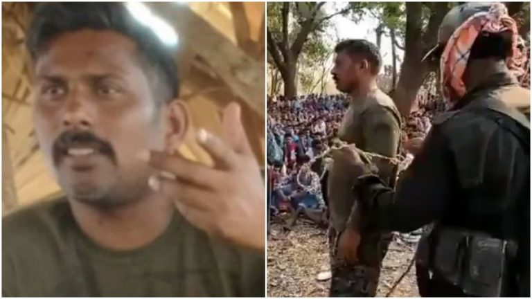Abducted CRPF soldier Rakeshwar Singh Manhas released by Naxal terrorists in Chhattisgarh