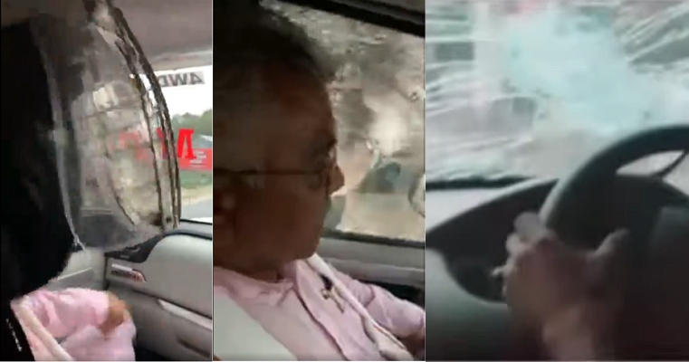 West Bengal BJP chief Dilip Ghosh attacked in north Bengal, his car damaged by bombs and bricks thrown allegedly by TMC workers