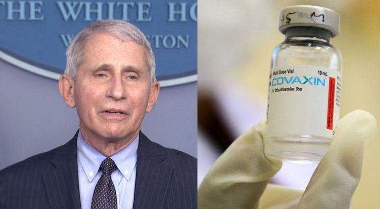White House chief medical advisor Dr Fauci says Covaxin is effective against the B.1.617 variant of Coronavirus found in India