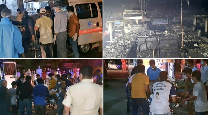 Mumbai: 13 patients dead after fire breaks out in the ICU of COVID-19 hospital in Virar, CM Thackeray orders probe