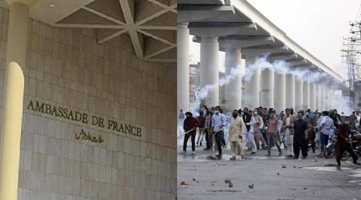 French Embassy asks its citizens, companies to leave Pakistan following violent anti-France protests over Prophet cartoons