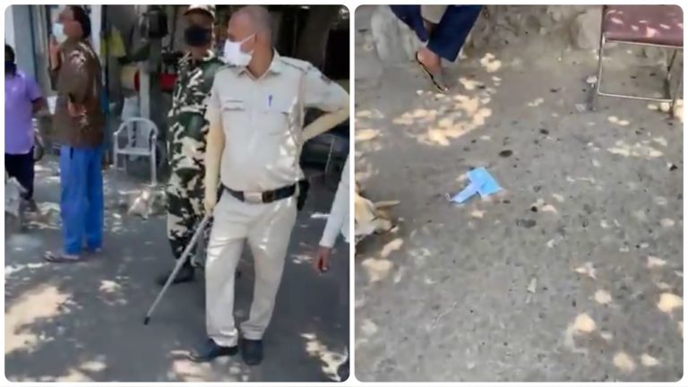 RSS support group accuses Delhi Police personnel of beating up its volunteers for delivering medical supplies to the needy