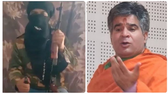 Islamic terrorist issues death threat against BJP leader Ravinder Raina