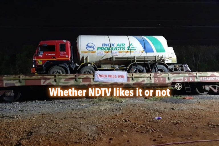 NDTV journalist casts aspersion on Modi govt transporting oxygen tankers via train: Here are the facts that they forgot to consider