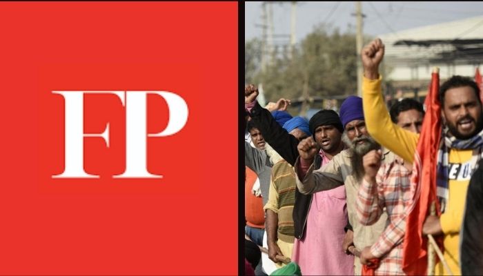Columnist says Foreign Policy editors had forced him to write that the farm laws were “rammed through the Indian Parliament” by Modi govt
