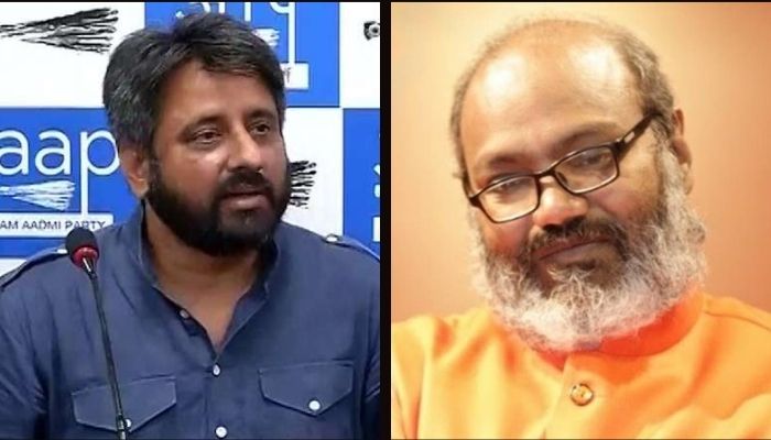 Amidst chants of Allahu Akbar, AAP’s Amanatullah Khan incites Muslims against Yati Narsinghanand Saraswati, asks Mosques to issue sermons after Jummah