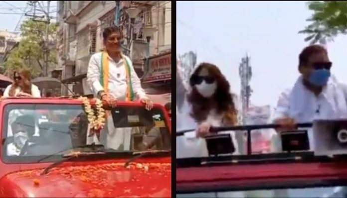 WB polls: Actress Mahima Chaudhry campaigns for both BJP and TMC