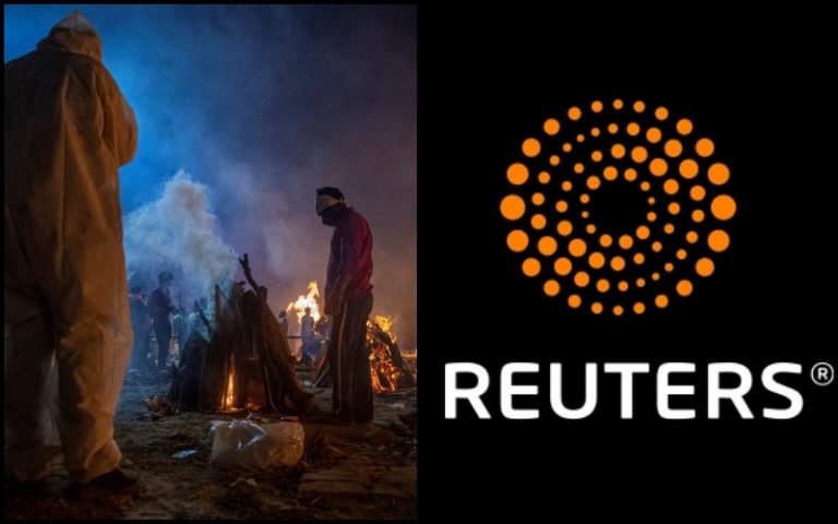 Feasting on the dead: Reuters’ morbid obsession with watching Hindus burn amid the rising COVID-19 pandemic