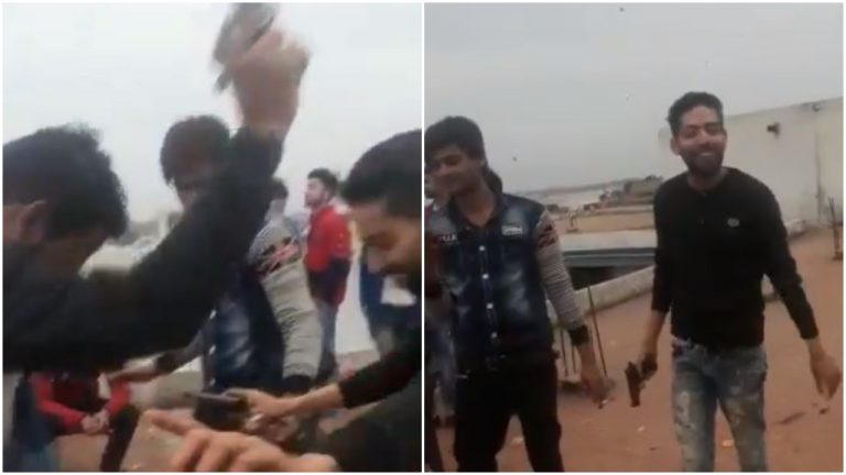 Uttar Pradesh notorious Salman Ghazi gang members dance on a terrace with pistols, Meerut police respond after video goes viral