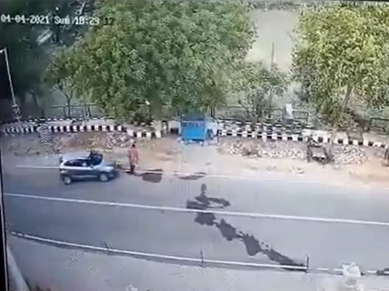 Dwarka accident: Woman who mowed down an elderly couple claims she was ‘thinking about something’ and was ‘distracted’