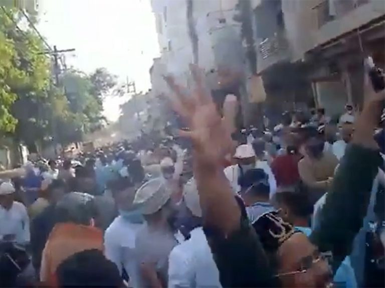 One more video of a mob calling for beheading Yati Narsimhanand Saraswati for ‘insulting Prophet Muhammad’ goes viral