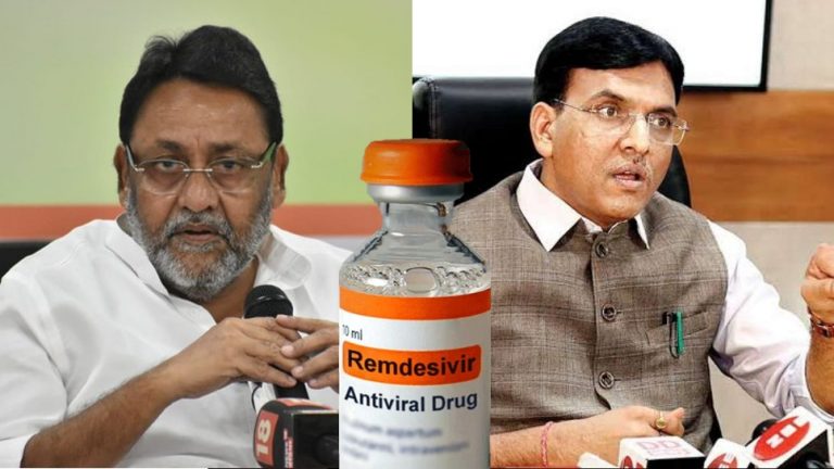 Union Minister Mansukh Mandaviya busts lies peddled by Maharashtra minister Nawab Malik on Remdesivir supply