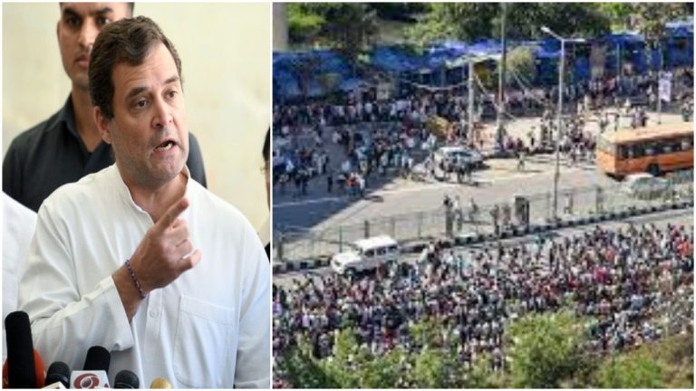 Migrant exodus starts as Arvind Kejriwal and Uddhav Thackeray announce lockdowns, but Rahul Gandhi asks PM Modi to clear up the mess