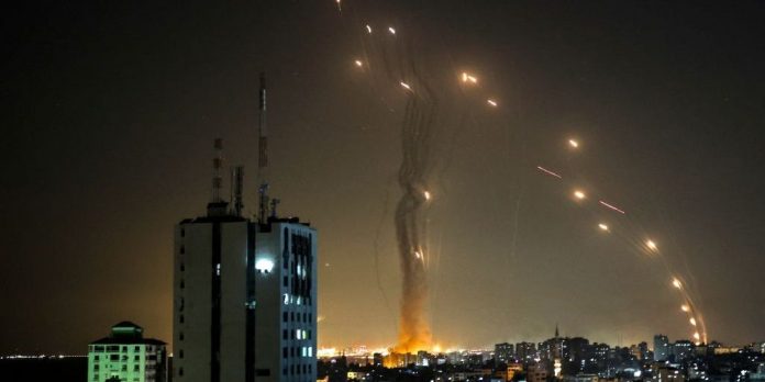 Israel's Iron Dome at work, intercepts hundreds of rockets launched by Hamas
