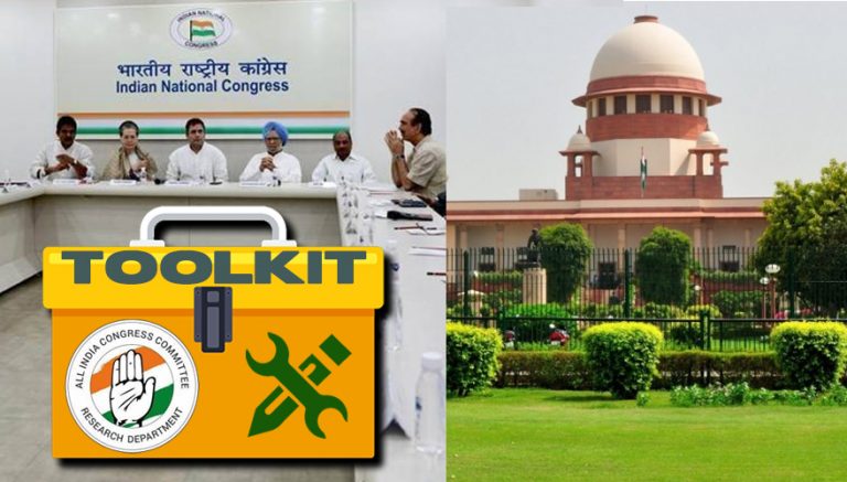 PIL filed in SC seeking NIA investigation into the Congress “toolkit”, seeks suspension of party’s registration if the probe finds them guilty