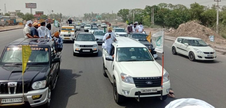More ‘farmers’ join protests in Tikri and Singhu borders to mark ‘Black Day’ as demonstrations spark Covid-19 surge