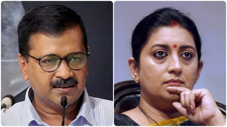 UP Aam Aadmi Party launches sexist attack on Smriti Irani after she highlighted how states had ignored warning on Covid second wave