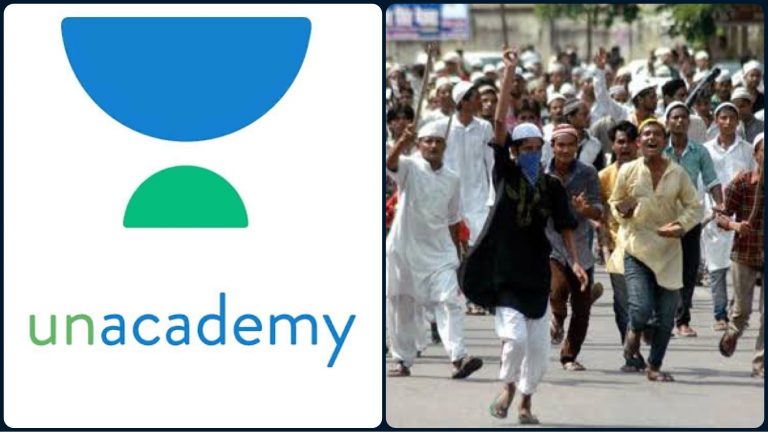 Brazen Hinduphobia of Unacademy: Online education platform paints Hindus as anti-Muslim bigots, blames third party after outrage