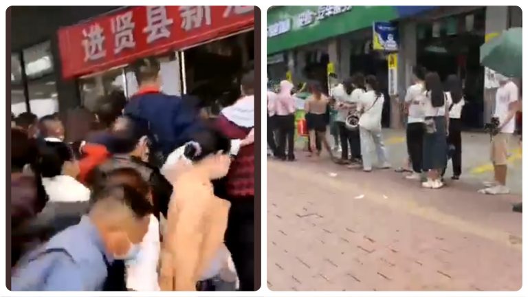Watch: Long queues outside vaccination centres in China as people struggle to get inoculated amidst resurgent COVID-19 outbreak