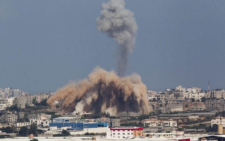 Israel under attack from rockets fired from Gaza Strip, fires set using balloon-borne devices