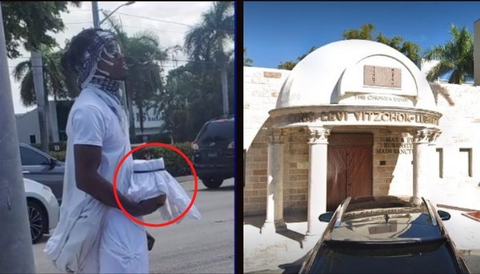 Florida: Black man hurls anti-Semitic slurs at a rabbi, leaves faeces outside a Jewish synagogue
