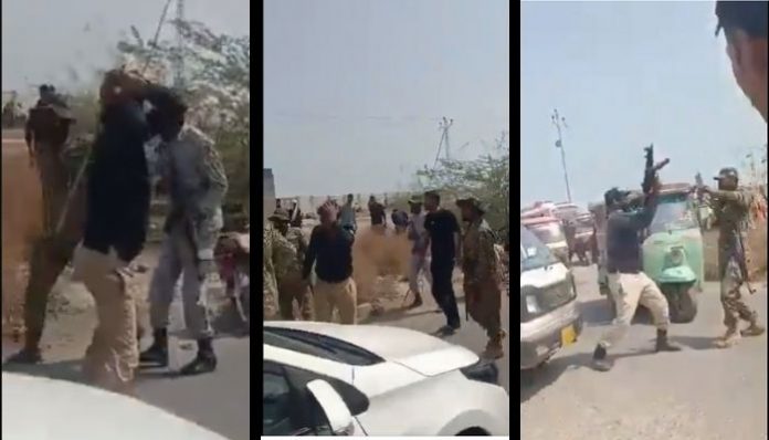 Karachi police and navy personnels exchange blows over Coronavirus protocols
