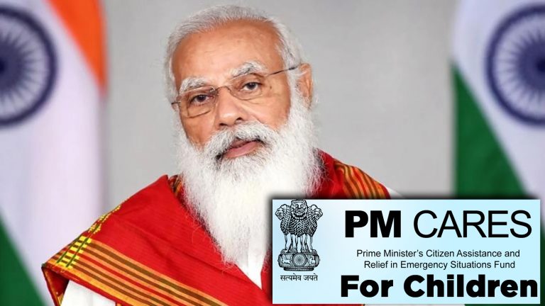 PM Modi releases benefits under ‘PM CARES for Children’ to support kids who lost their parents to COVID-19