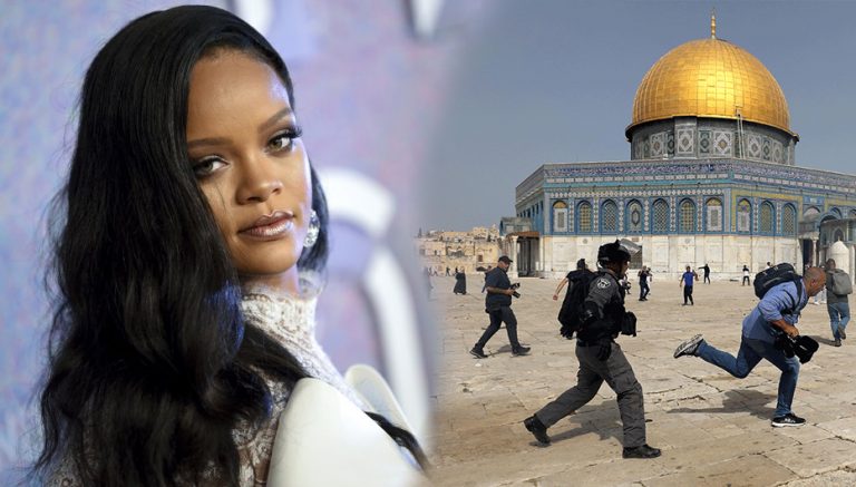 Rihanna gets cancelled by Islamists for saying that Israeli and Palestinian lives are equal