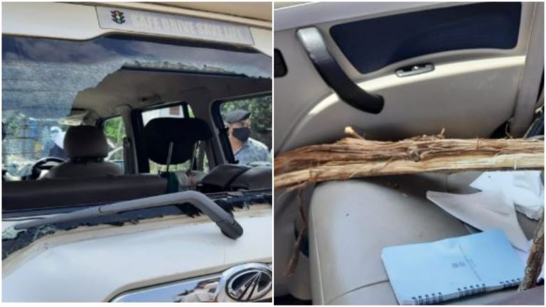 Union Minister of State V Muraleedharan’s convoy attacked in Bengal, was on his way to meet BJP workers attacked by TMC goons: Watch