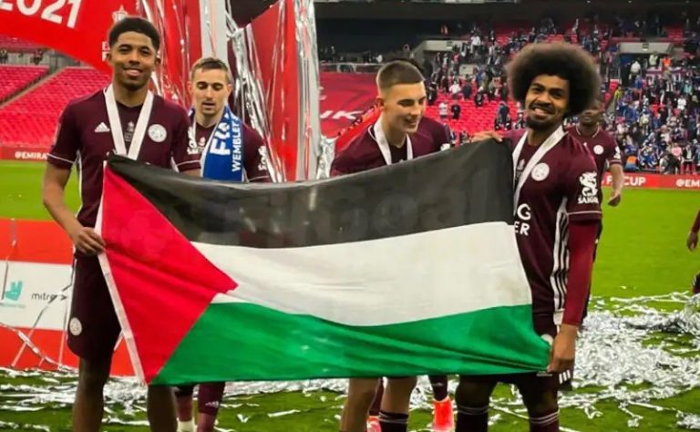 Leicester players express solidarity with Palestinians after FA Cup win against Russian-Jewish billionaire owned Chelsea