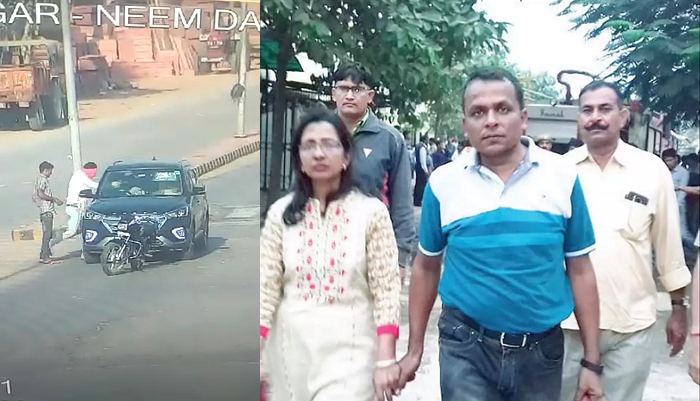 Doctor couple shot dead in broad daylight in Bharatpur, caught on CCTV, the woman had killed her husband’s paramour and her son 2 years ago