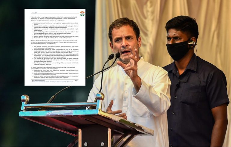 Congress toolkit says party blocked beds in ‘friendly’ hospitals amidst COVID-19 crisis to paint itself as a messiah on social media