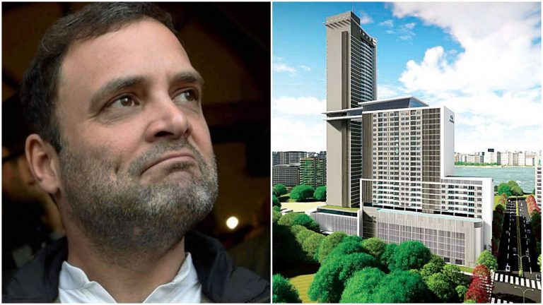 Rahul Gandhi attacks construction of new parliament as ‘wastage’ while his Maharashtra govt is spending 900 crores on MLA residences