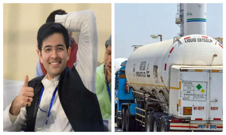 Aam Aadmi Party’s Raghav Chadha defies logic while giving calculations on cryogenic tanks and medical oxygen