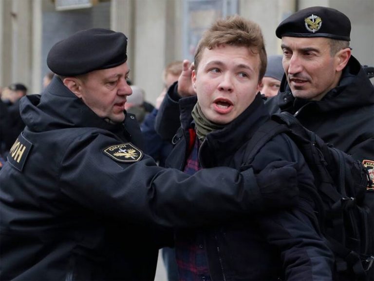 How Belarus President got a plane ‘hijacked’ to arrest a journalist accused of creating mass unrest