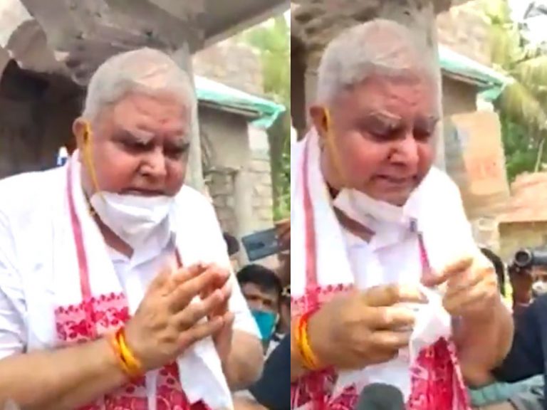‘If we change our religion, will we live?’ – Tearful WB Governor reveals the ordeal of people during Nandigram visit