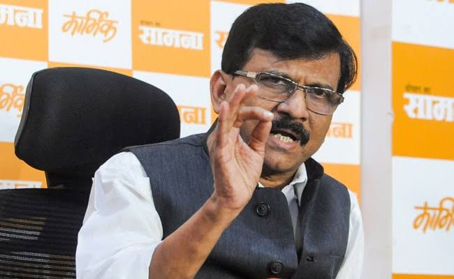 threatens bjp with dire consequences Sanjay Raut brags of belonging to a party of certified goons, sa