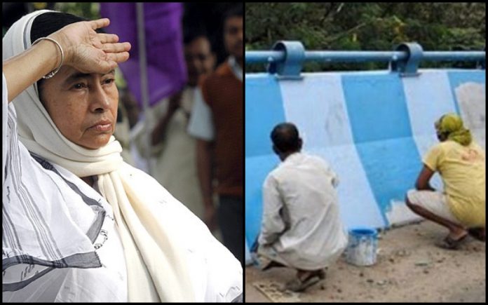 Blue and white: How Mamata Banerjee put the 10 million people of Kolkata through a party loyalty test