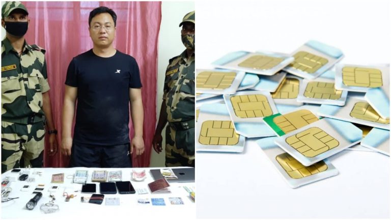Chinese spy arrested in Malda confesses to smuggling 1300 Indian Sim cards to China, used for hacking and financial fraud